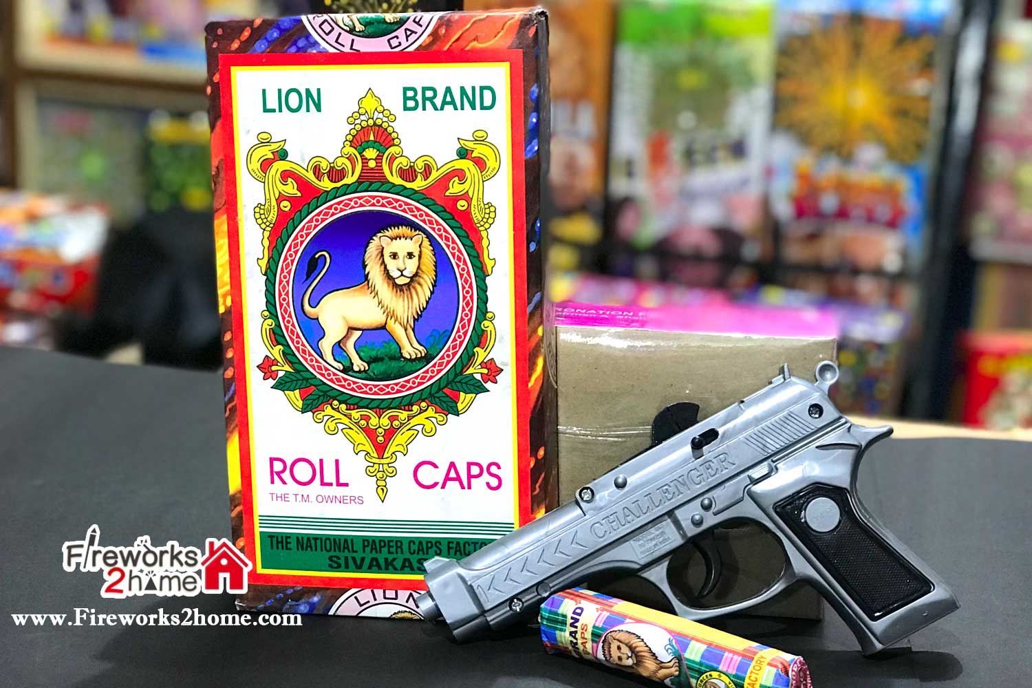 kids gun and lion roll combo