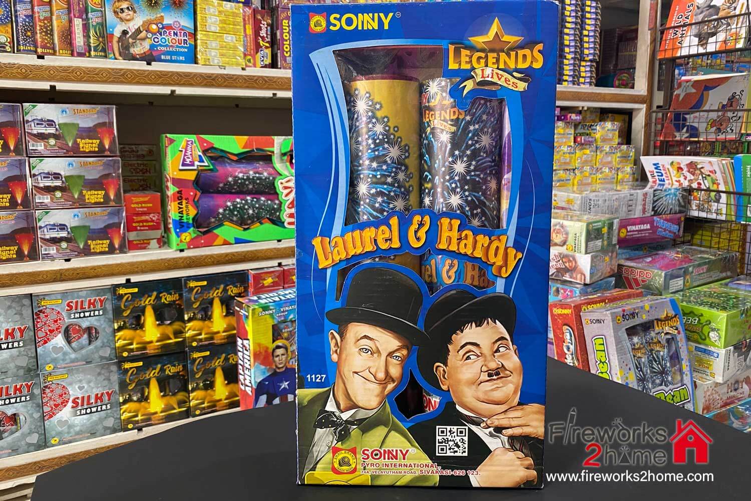 Laurel and Hardy Sky Shot by Sony (pieces per box 2)