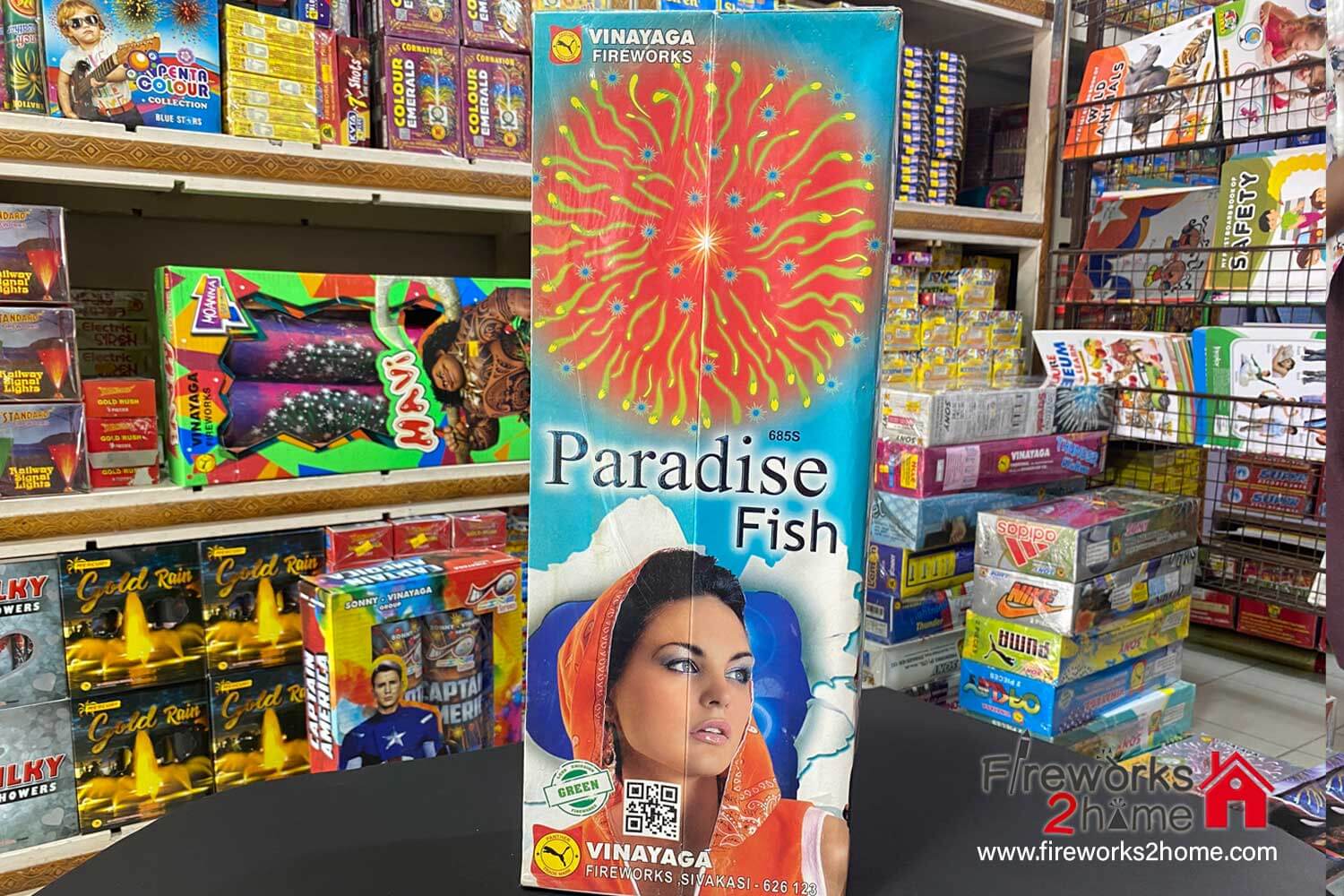 Paradise Fish Sky Shot by Sony (pieces per box 2)