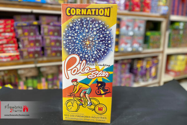 Pole Star with Crackling by Cornation (pieces per box 2)