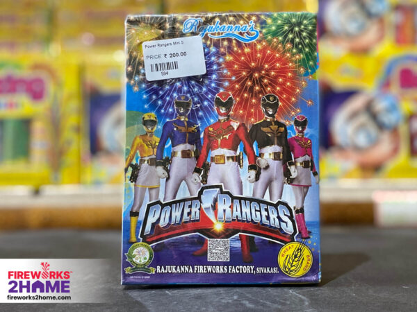 Power Rangers Mini Sky Shot By Rajukanna (pieces per box 5)