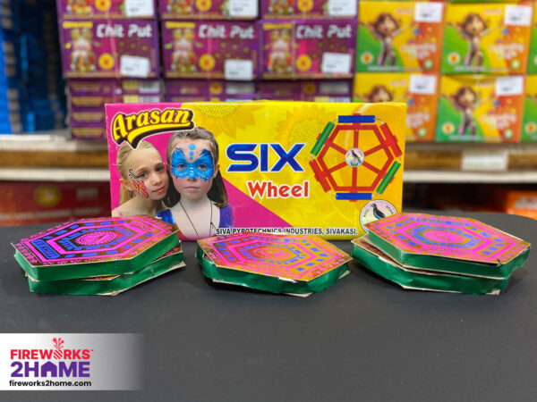Six Wheel By Arasan (pieces per box 5)